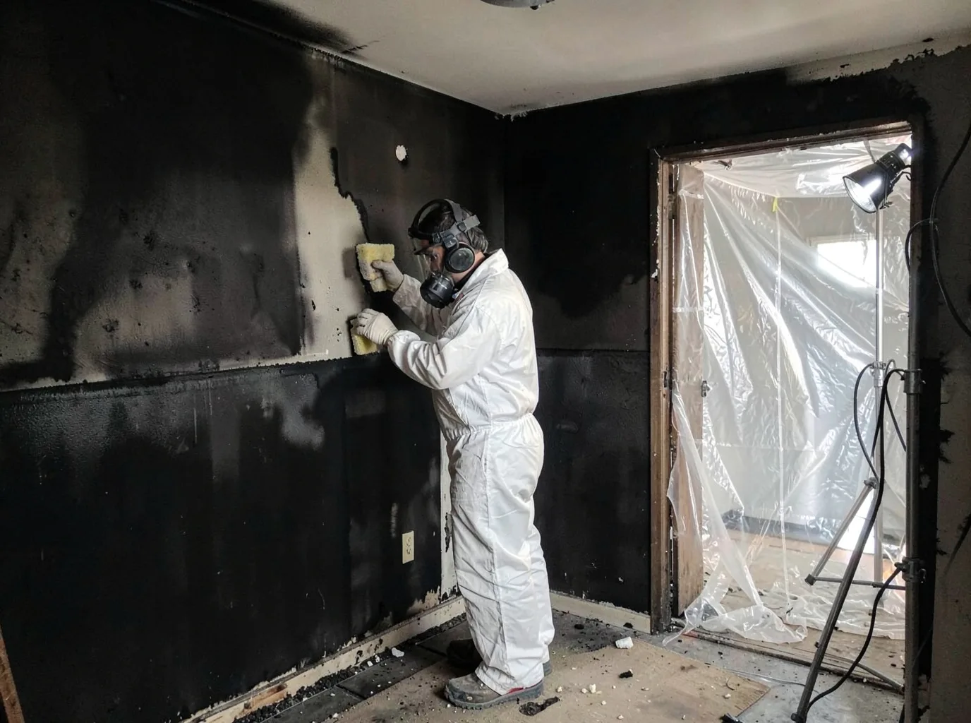 Fire Damage Restoration company in Lyons, KS